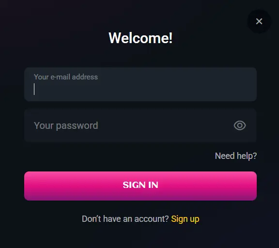 SpinsUp Casino Australia login